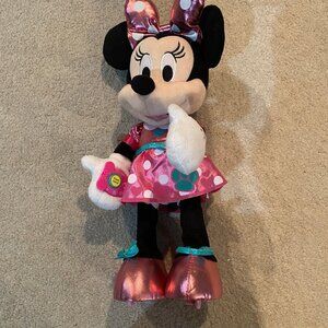 Disney 6-9 month Size Girls Sundress sneakers and hair bow